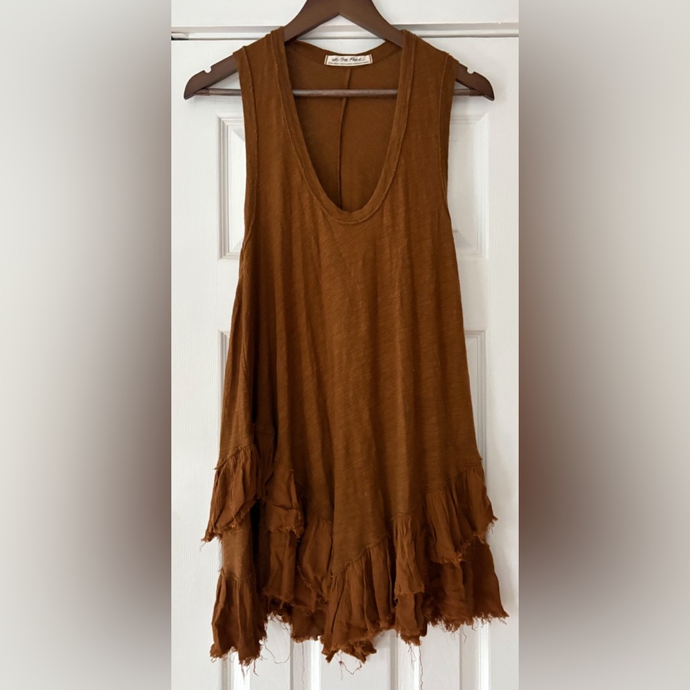 Free People Shimmy Sasha Tank Top Size Small EUC - Picture 3 of 7